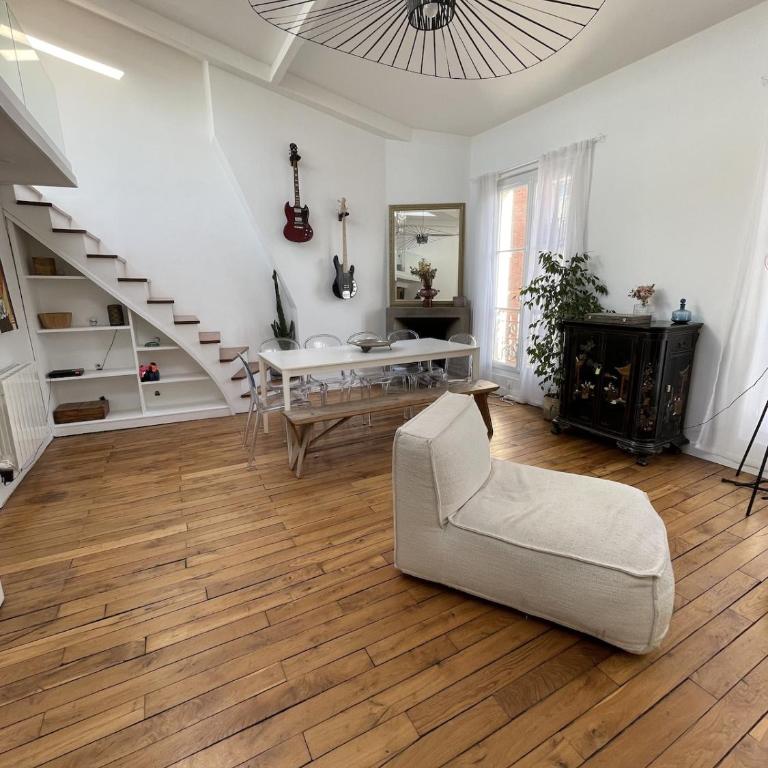 Montmartre duplex with rooftop & panoramic views - Appartement 2 Chambres - 5