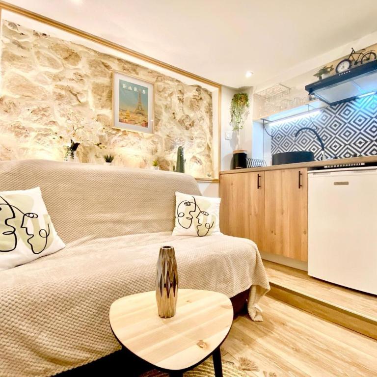 Le Marais Paris Centre Studio atypique - Studio avec Canapé-Lit - 3