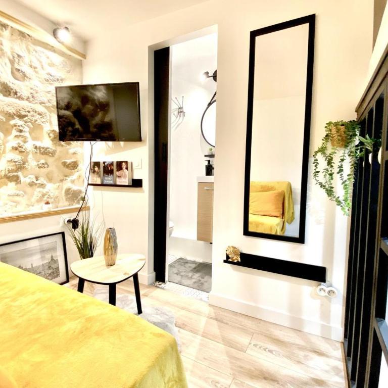 Le Marais Paris Centre Studio atypique - Studio avec Canapé-Lit - 10