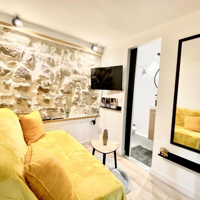 Le Marais Paris Centre Studio atypique - Studio avec Canapé-Lit - 16