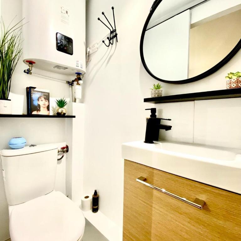Le Marais Paris Centre Studio atypique - Studio avec Canapé-Lit - 18