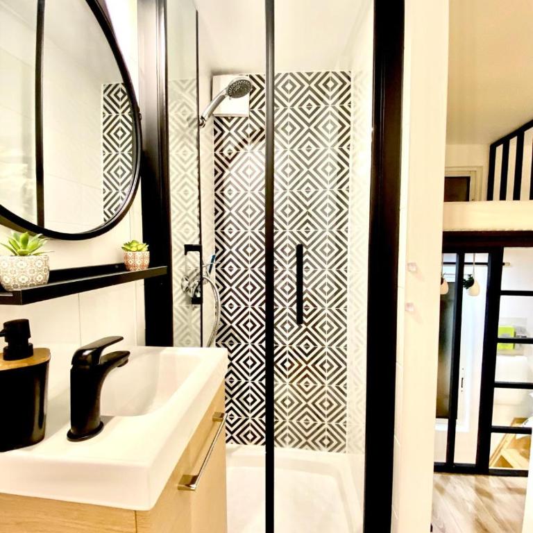 Le Marais Paris Centre Studio atypique - Studio avec Canapé-Lit - 19