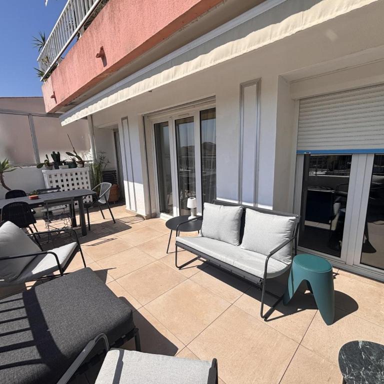 Les Quais de Palavas, Terrace & Air Conditioning - Appartement 2 Chambres - 29