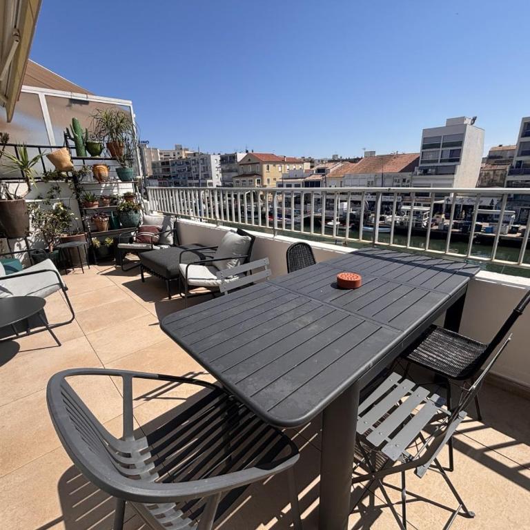 Les Quais de Palavas, Terrace & Air Conditioning - Appartement 2 Chambres - 35