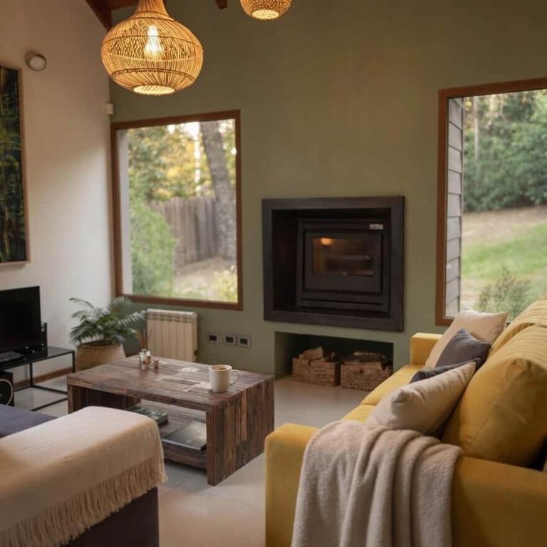 Refugio tranquilo en el bosque cerca del lago - One-Bedroom House - 66