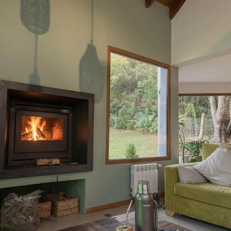 Refugio tranquilo en el bosque cerca del lago - One-Bedroom House - 74