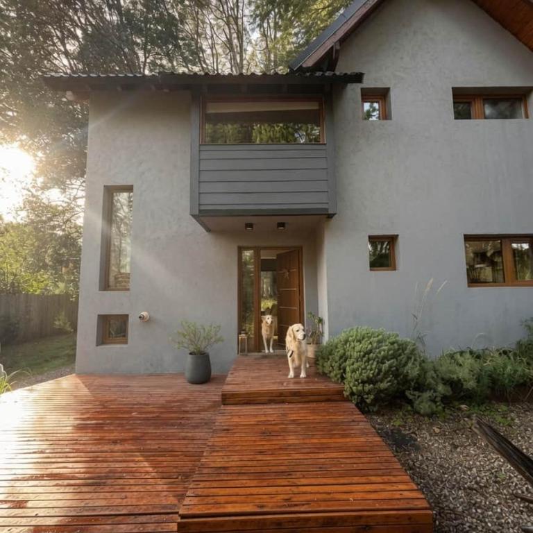 Refugio tranquilo en el bosque cerca del lago - One-Bedroom House - 76