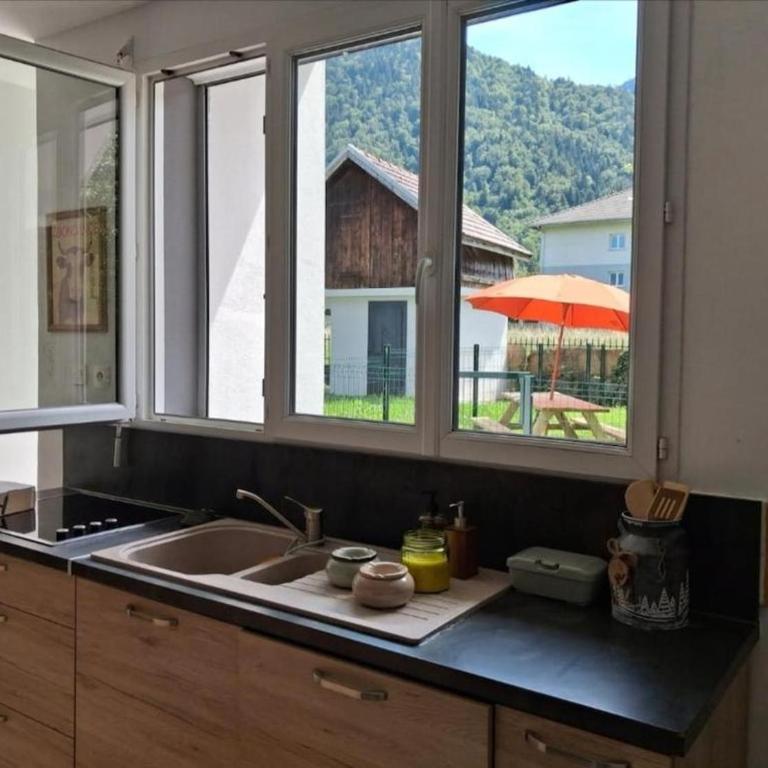 Appartement à la montagne, jardin, parking, linge de maison - Appartement 1 Chambre - Vue sur Jardin - 22