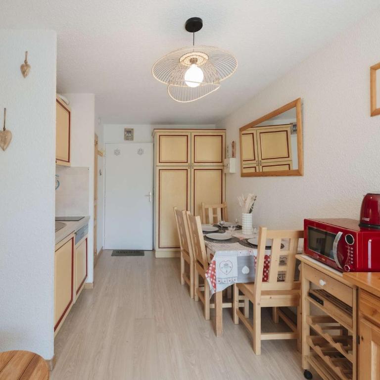 Appart rénové 4 pers. style montagne moderne, skis aux pieds, proche commerces - Appartement 1 Chambre - 3