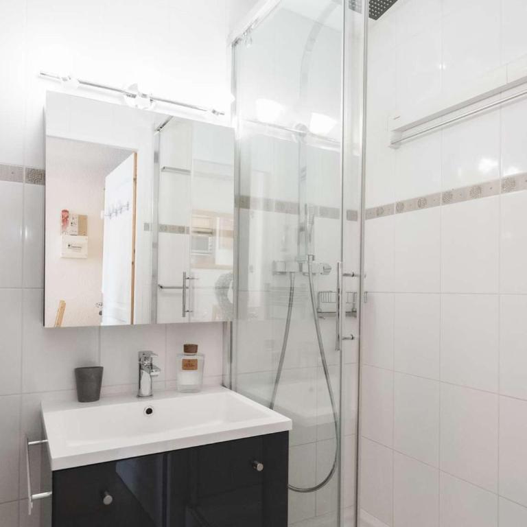 Appart rénové 4 pers. style montagne moderne, skis aux pieds, proche commerces - Appartement 1 Chambre - 6
