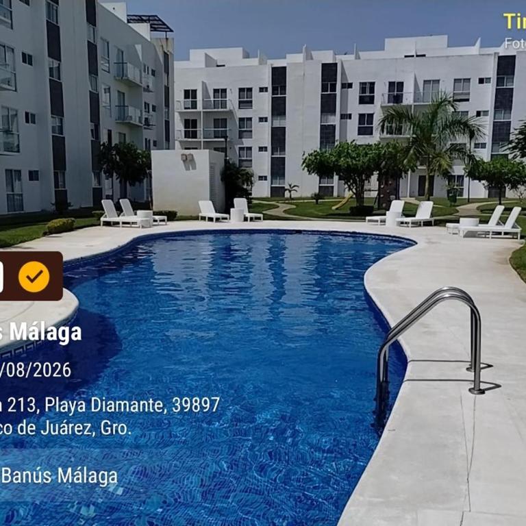 Hermoso Departamento Costa Málaga 2 Banus Acapulco Diamante - Two-Bedroom Apartment - 15