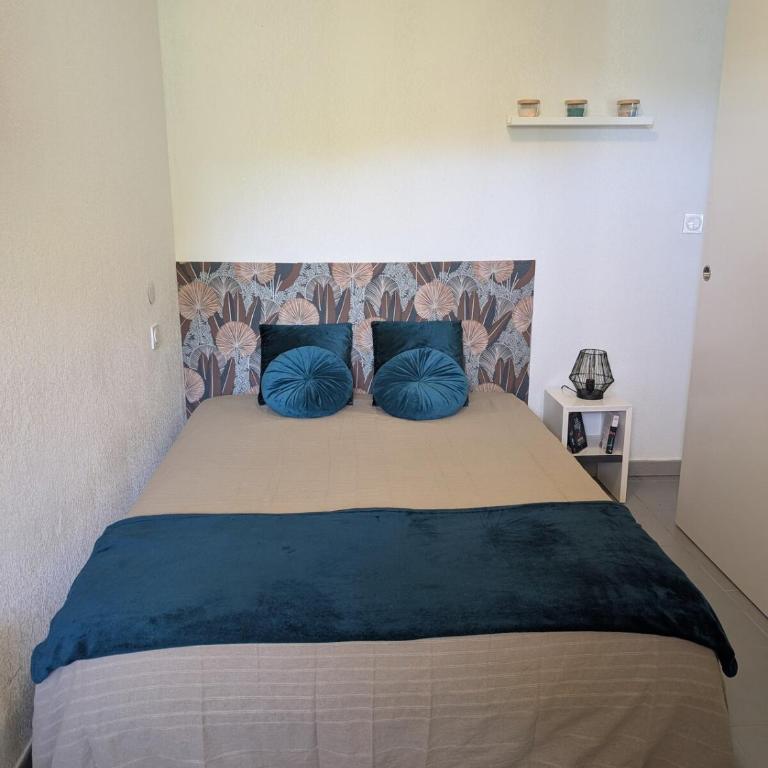 Cocon avec jardin privatif, piscine & parking à Argelès - One-Bedroom Apartment - 6