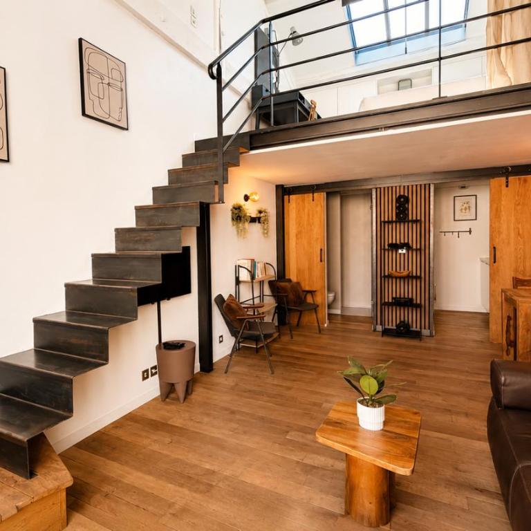 Nero Loft - Villeurbanne - Climatisation - Appartement 1 Chambre - 8