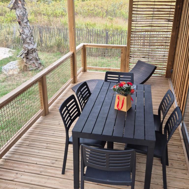 camping paradis soleil d'oc - Chalet 2 Chambres - 3