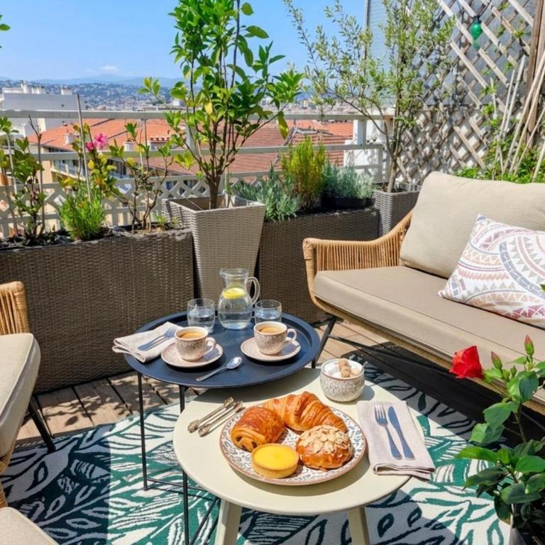 Sun Deck Terrace - Port of Nice with view and air conditioning - Appartement 2 Chambres - 2