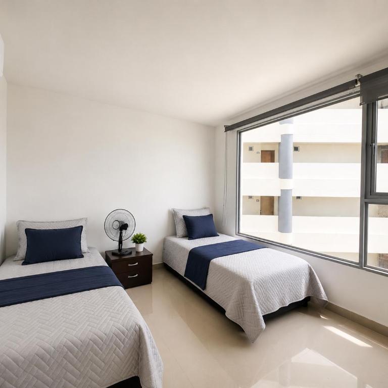 Oceanfront 2BR with Balcony near Walled City - Two-Bedroom Apartment - 7