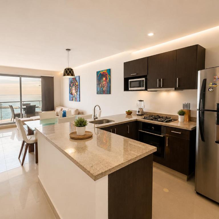 Oceanfront 2BR with Balcony near Walled City - Two-Bedroom Apartment - 5