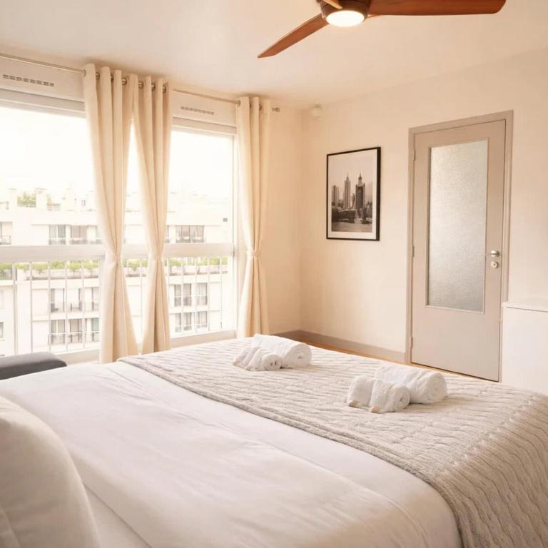 Premium studio with Eiffel Tower view & lift - Studio - 12