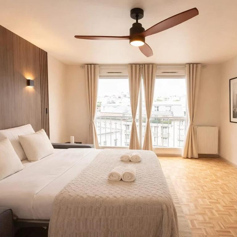 Premium studio with Eiffel Tower view & lift - Studio - 13