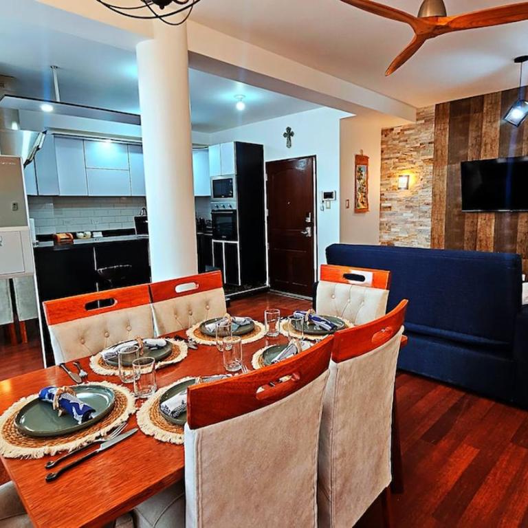 Penthouse Pacheco - 3BR, 5BA with Private Rooftop Terrace with Panoramic City Views - Apartment - 56