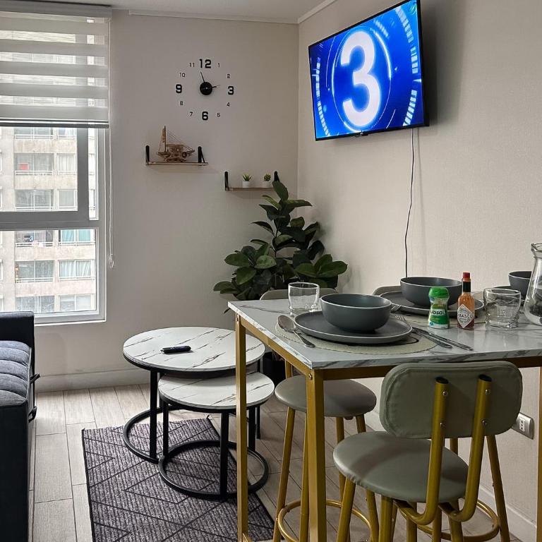 Práctico y Conectado en el Centro de Santiago - A pasos del Metro - Apartamento de 2 dormitorios - 34