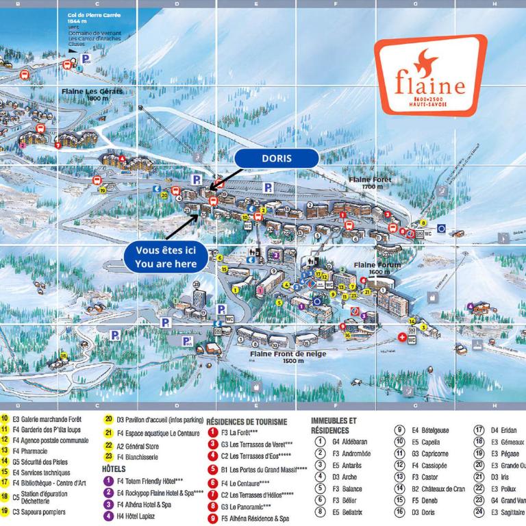 Appartement rénové 3 pièces · Balcon sud · WIFI gratuit · Flaine Forêt - Apartment mit 2 Schlafzimmern - 17