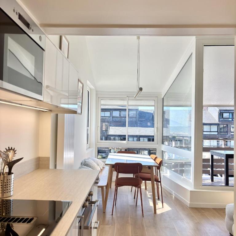 Le Ponant Duplex 3 bedrooms, 1 extra, sea view, sunset, parking - Appartement - 8