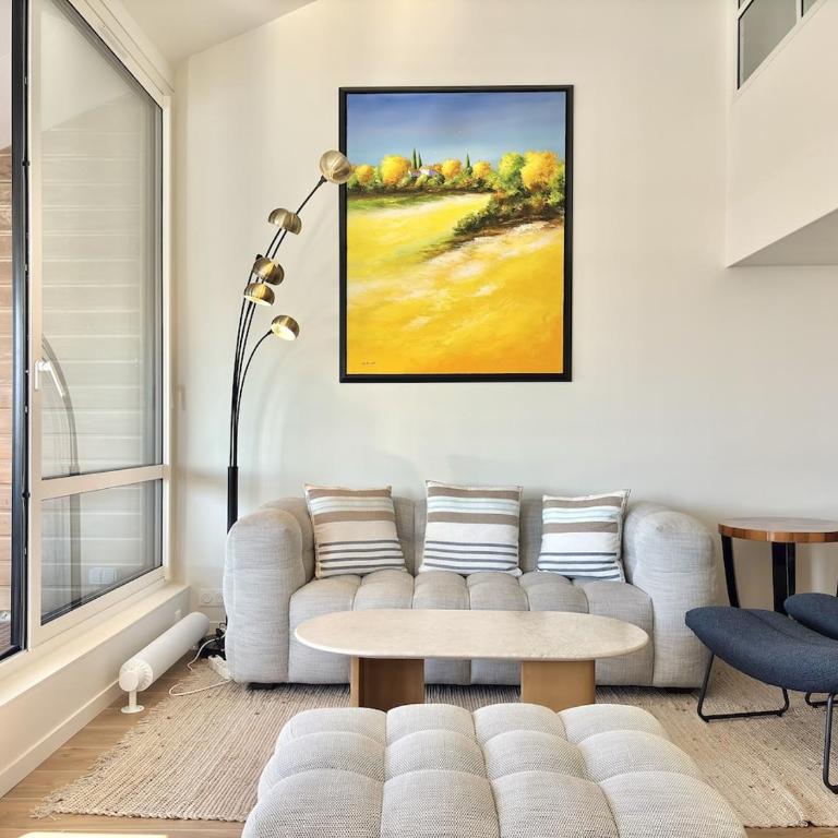 Le Ponant Duplex 3 bedrooms, 1 extra, sea view, sunset, parking - Appartement - 3