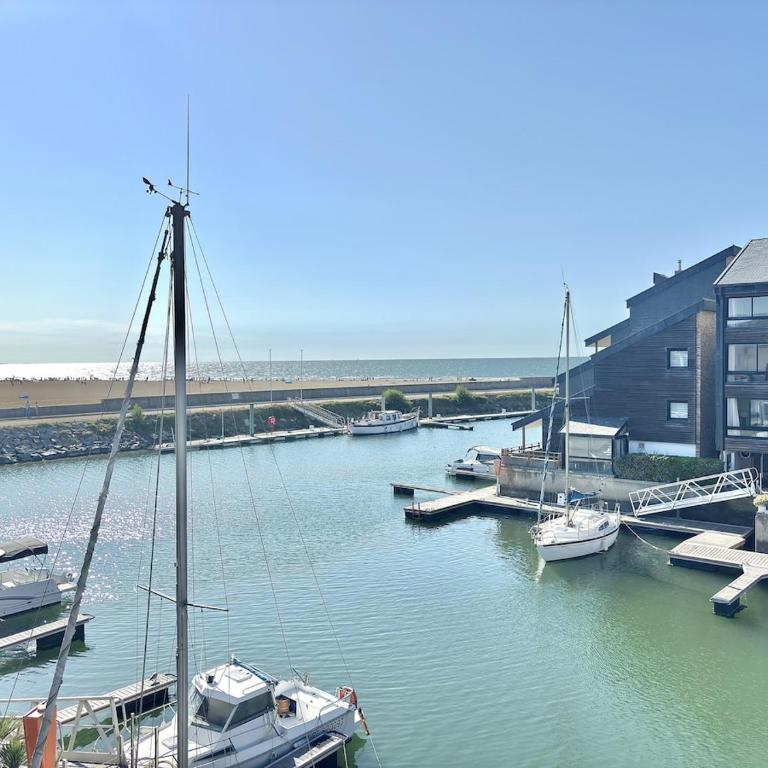 Le Ponant Duplex 3 bedrooms, 1 extra, sea view, sunset, parking - Appartement - 2