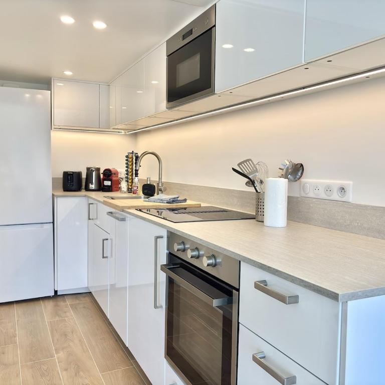 Le Ponant Duplex 3 bedrooms, 1 extra, sea view, sunset, parking - Appartement - 10