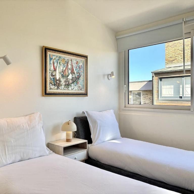 Le Ponant Duplex 3 bedrooms, 1 extra, sea view, sunset, parking - Appartement - 7