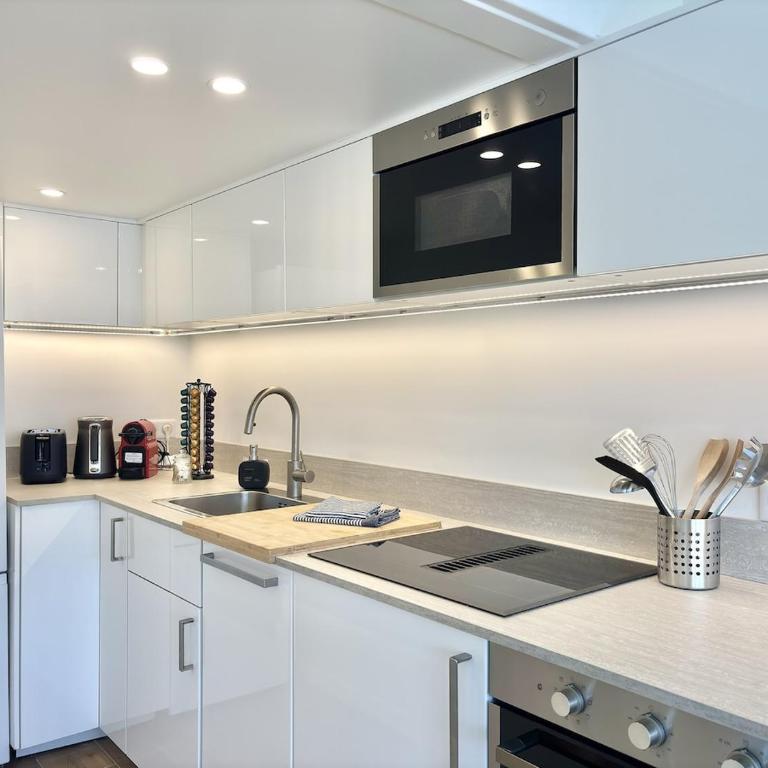 Le Ponant Duplex 3 bedrooms, 1 extra, sea view, sunset, parking - Appartement - 38