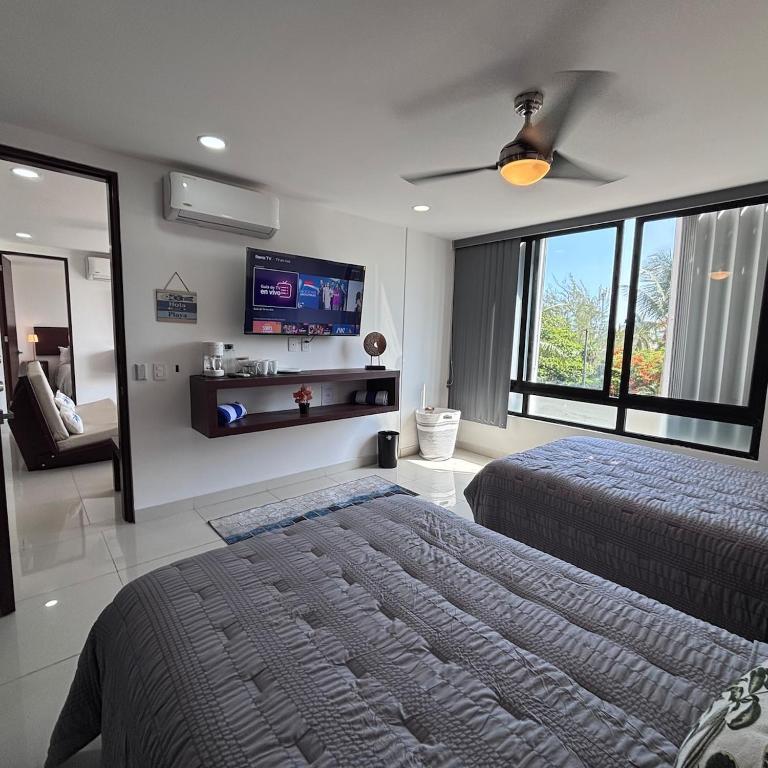 Condo across de beach, Rooftop, Pool, Great location, Takh - Apartamento de 1 dormitorio - 23
