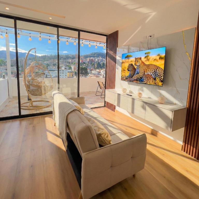 Penthouse a Estrenar Increíble Vista a la Ciudad - Apartamento de 2 dormitorios con balcón y terraza - 1