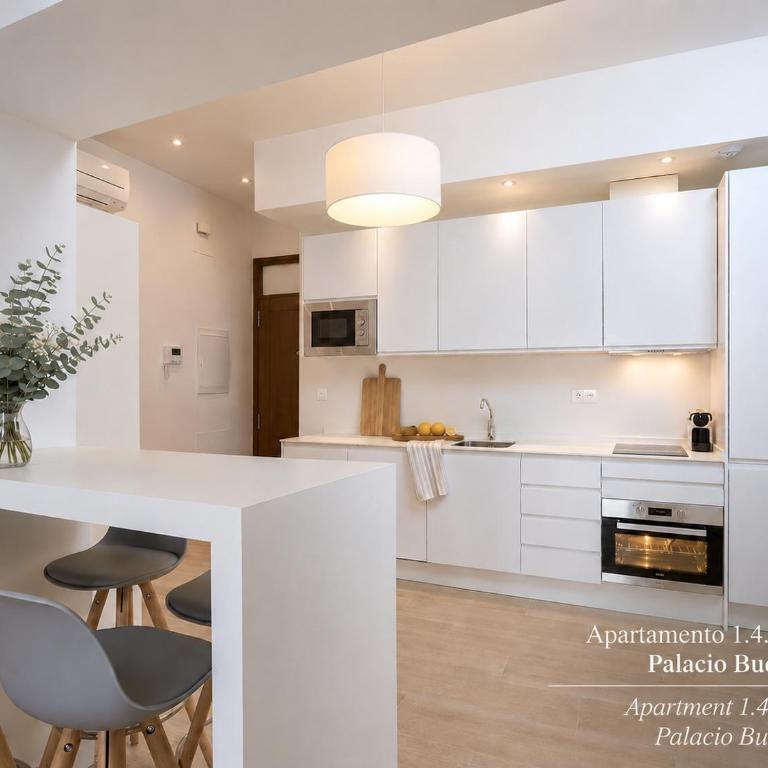 Palacio del siglo XVII frente a los Jardines de Murillo - Apartamento de 1 dormitorio - 10
