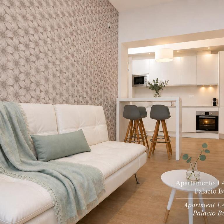 Palacio del siglo XVII frente a los Jardines de Murillo - Apartamento de 1 dormitorio - 12