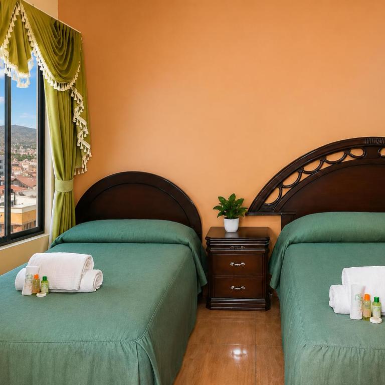 Hotel Beirut Oruro - Habitación Doble con baño privado - 1