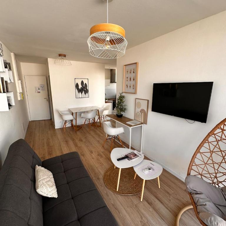 Appartement climatisé avec terrasse et parking - Apartment mit 1 Schlafzimmer - 5