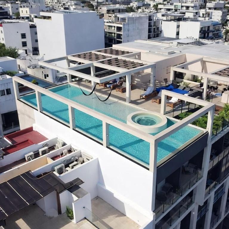 Luxury Condo for 4 Rooftop Pool Near 5th Ave playa de carmen - Apartamento de 1 dormitorio - 20