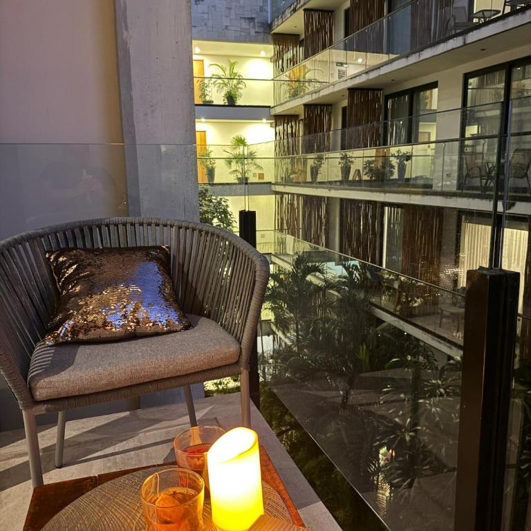 Luxury Condo for 4 Rooftop Pool Near 5th Ave playa de carmen - Apartamento de 1 dormitorio - 43