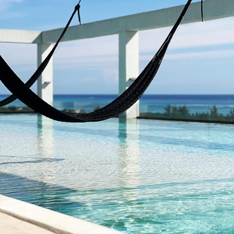 Luxury Condo for 4 Rooftop Pool Near 5th Ave playa de carmen - Apartamento de 1 dormitorio - 51