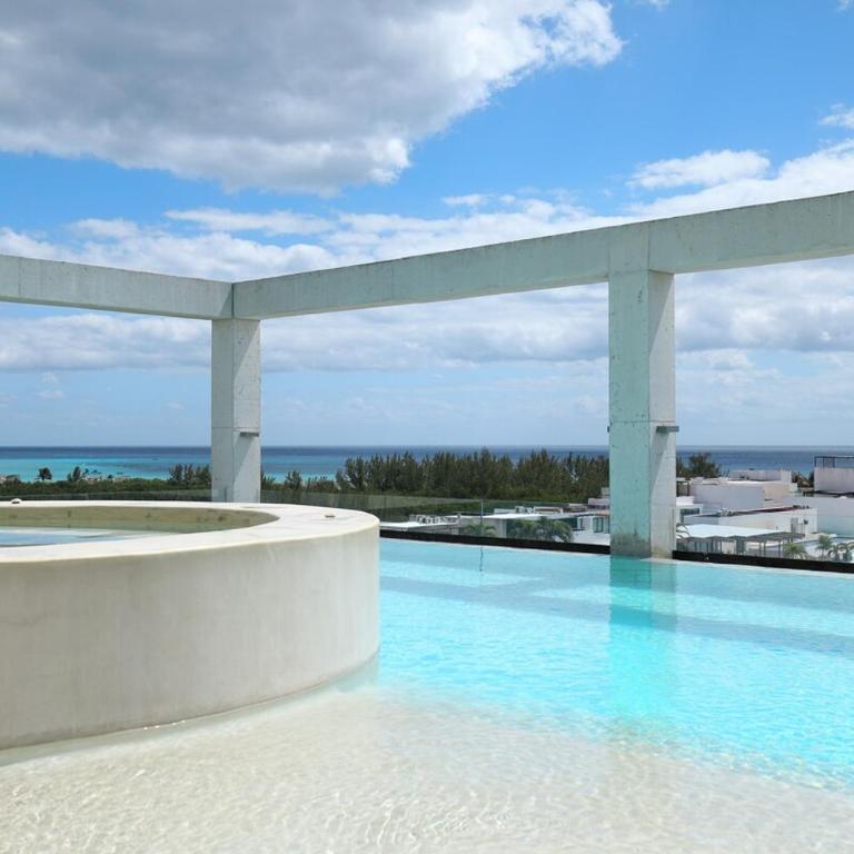 Luxury Condo for 4 Rooftop Pool Near 5th Ave playa de carmen - Apartamento de 1 dormitorio - 53