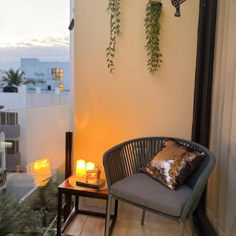 Luxury Condo for 4 Rooftop Pool Near 5th Ave playa de carmen - Apartamento de 1 dormitorio - 60