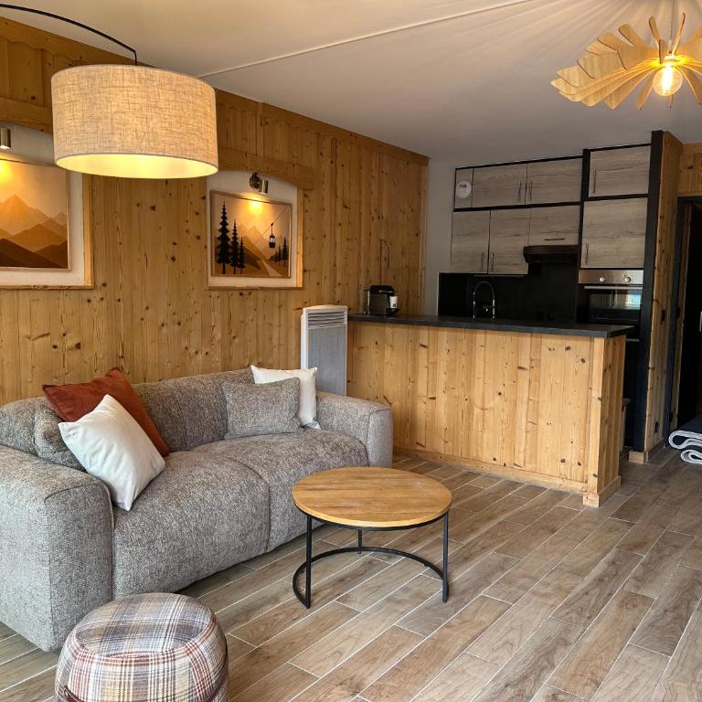 Vue panoramique Val Thorens Appart 49 m2 résidence calme - Apartment mit 2 Schlafzimmern - 7