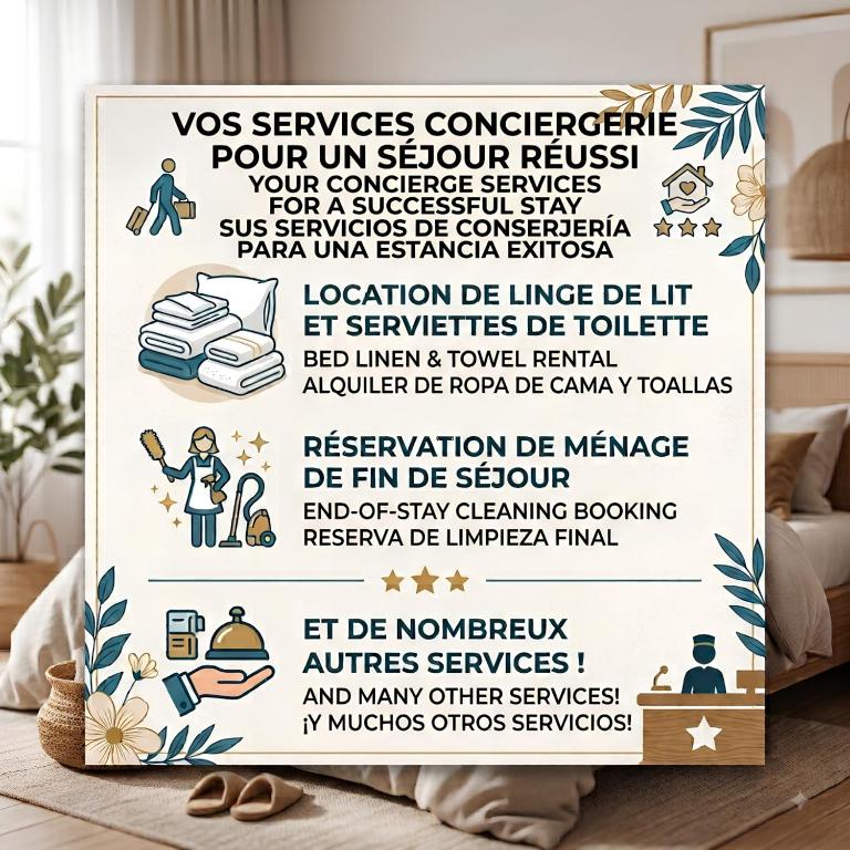 Le Sidonie - Appartement 3 Chambres avec Balcon - 37