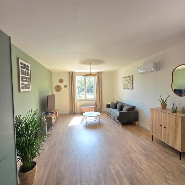 Nouveau ! L'escale de Vigon, Appartement neuf entre bourg et plage, climatisé, wifi, parking, linge et ménage en fin de séjour compris - Appartement 1 Chambre - 15