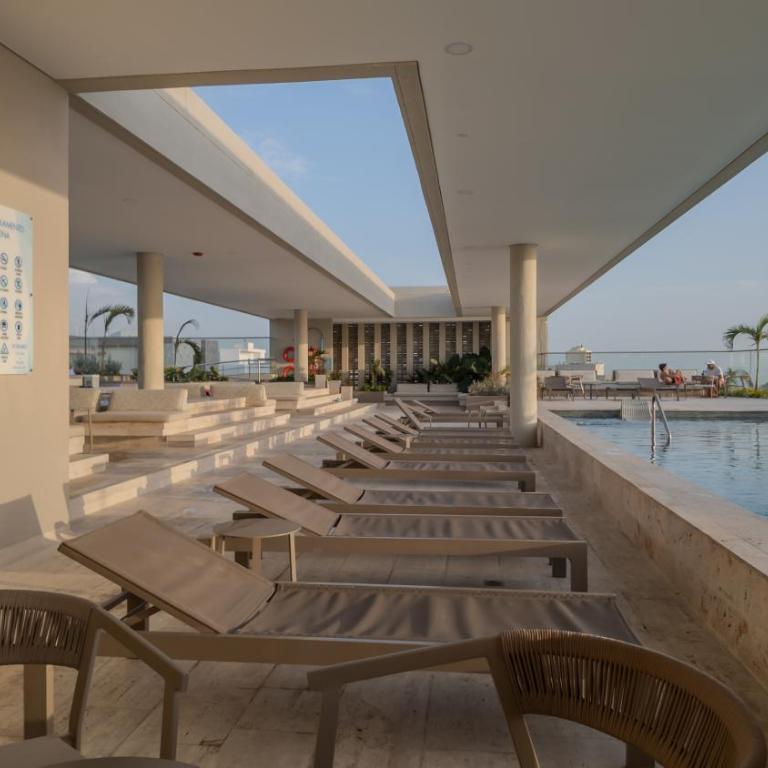 AMar Bello Horizonte Vista al Mar Piscina WiFi Alta Velocidad - Apartamento de 1 dormitorio con balcón y vistas al mar - 24