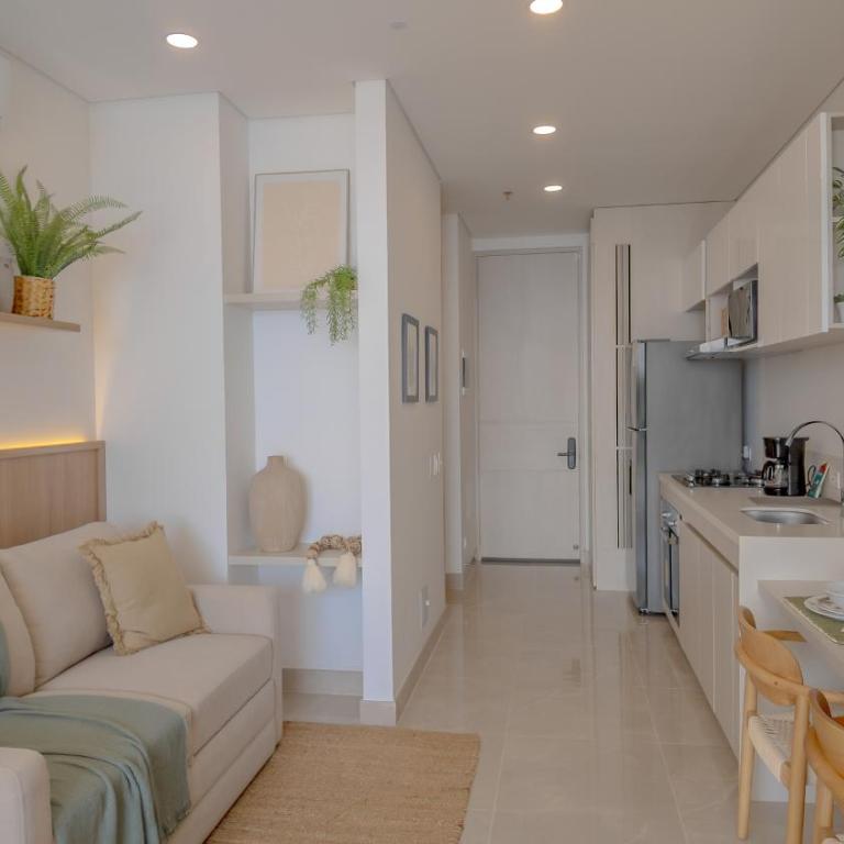 AMar Bello Horizonte Vista al Mar Piscina WiFi Alta Velocidad - Apartamento de 1 dormitorio con balcón y vistas al mar - 13