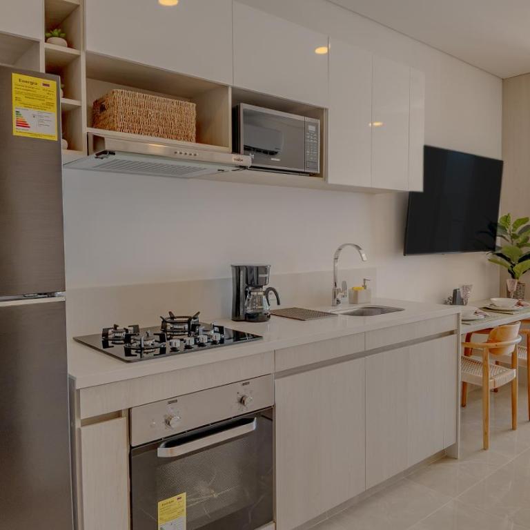 AMar Bello Horizonte Vista al Mar Piscina WiFi Alta Velocidad - Apartamento de 1 dormitorio con balcón y vistas al mar - 16