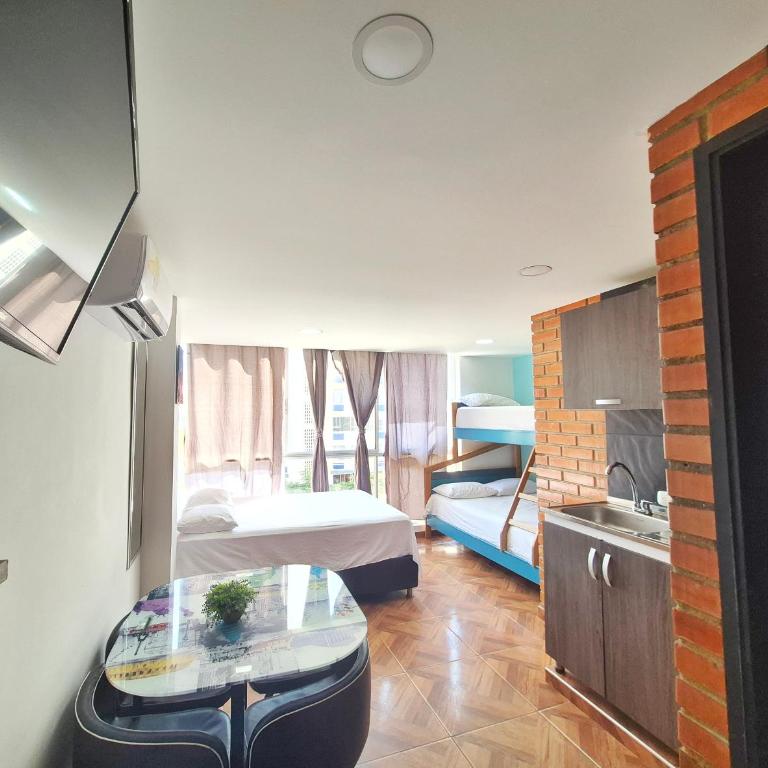 Apartaestudios - Apartamento de 1 dormitorio - 2